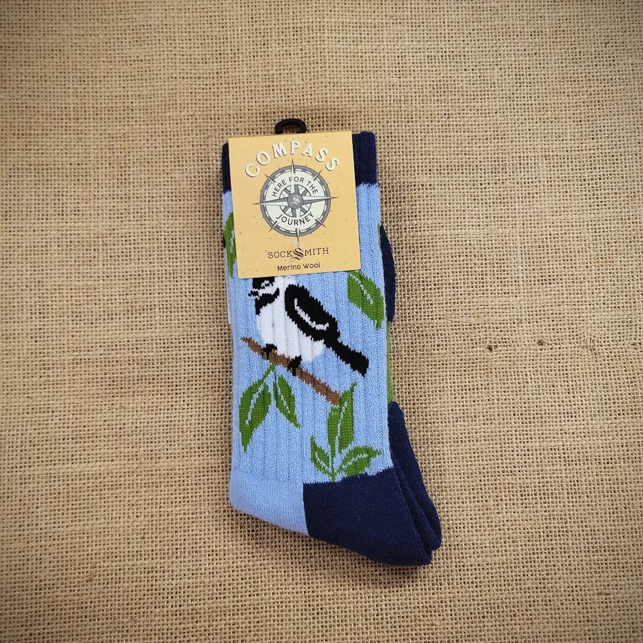Women's Chickadee Wool Socks