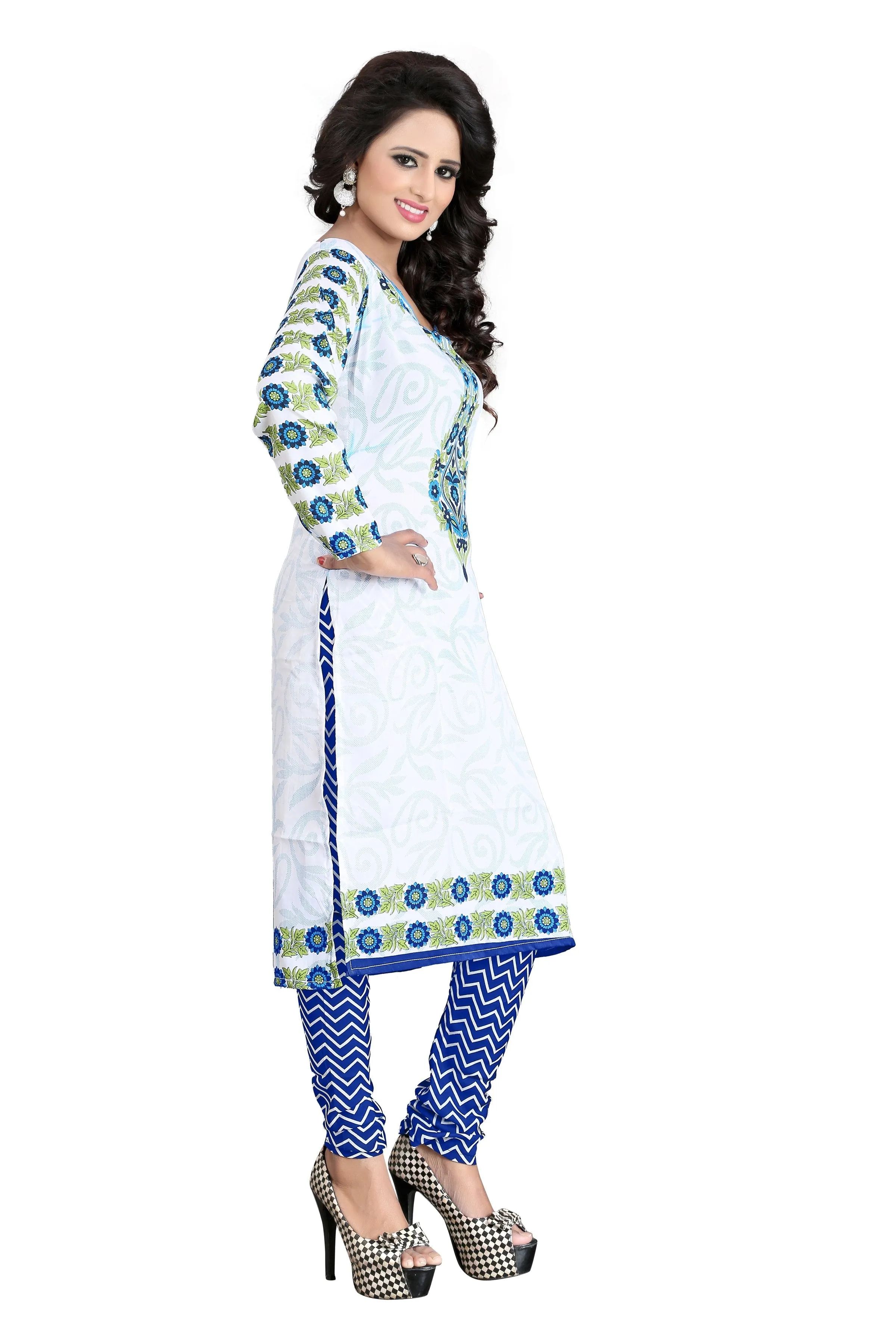 Women's Crepe Dress Material