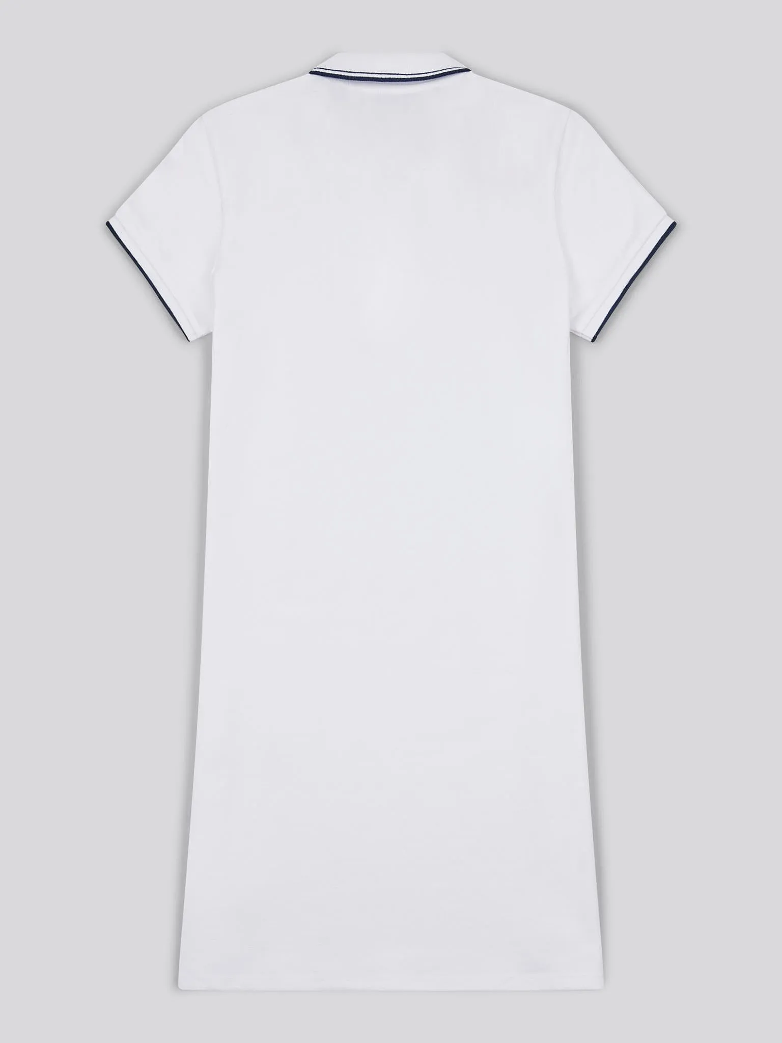 Womens Polo Dress in Bright White