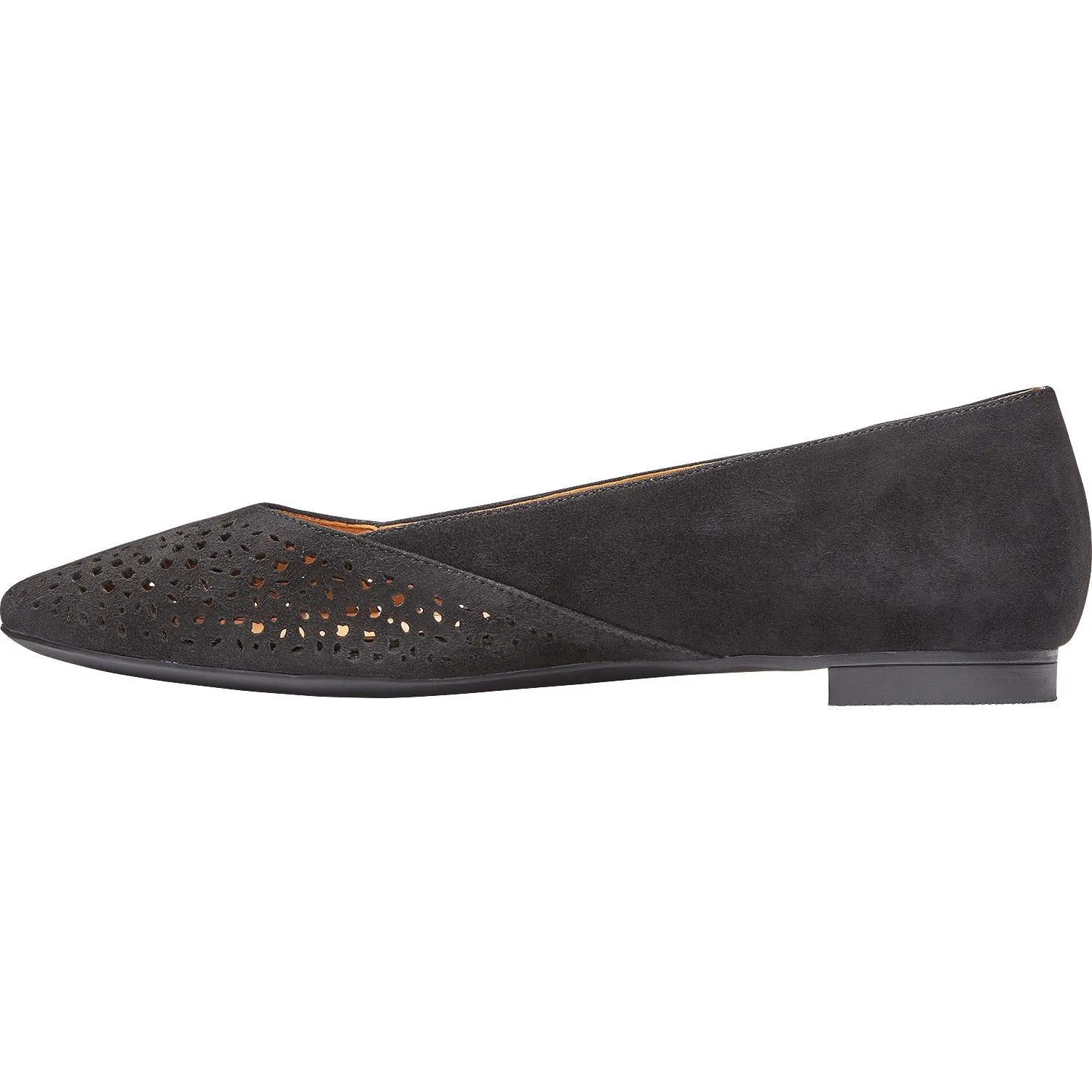 Women's Vionic Carmela Perf Black Suede