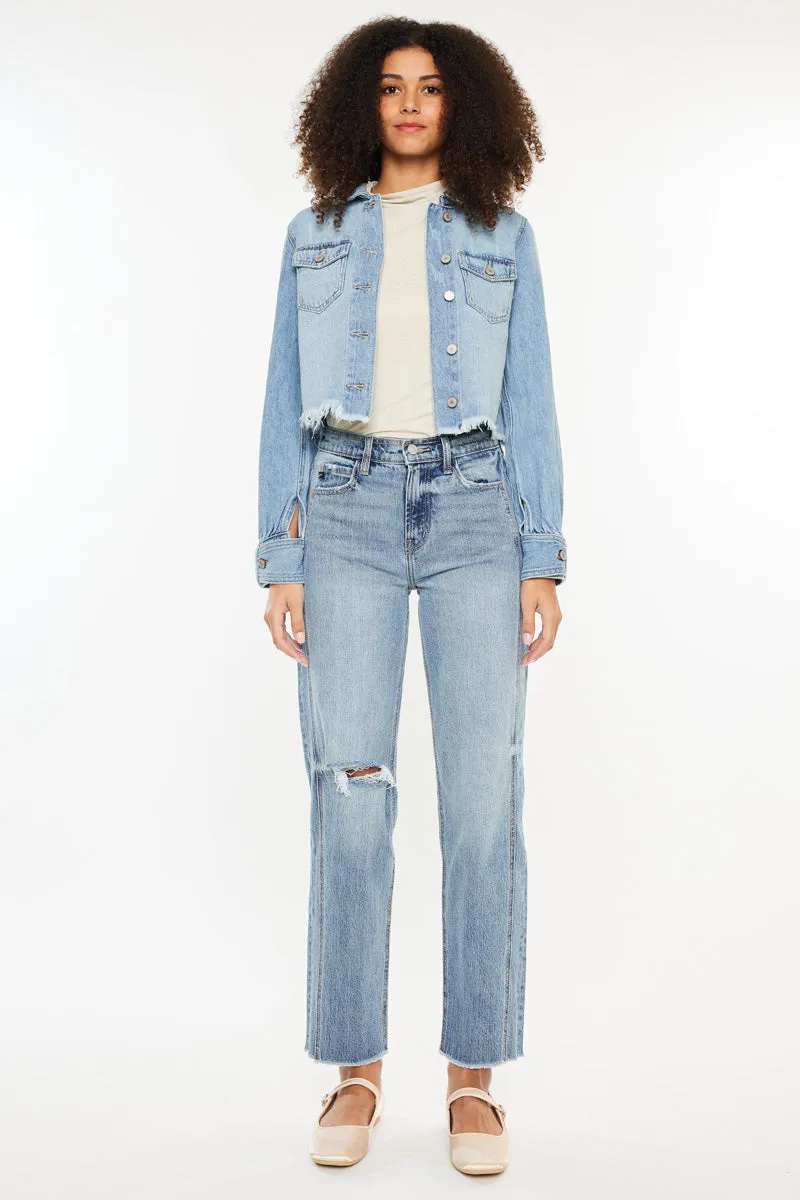 Yuri Cropped Shacket