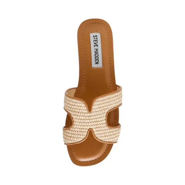 Zarnia Sandal LT NATURAL RAFFIA